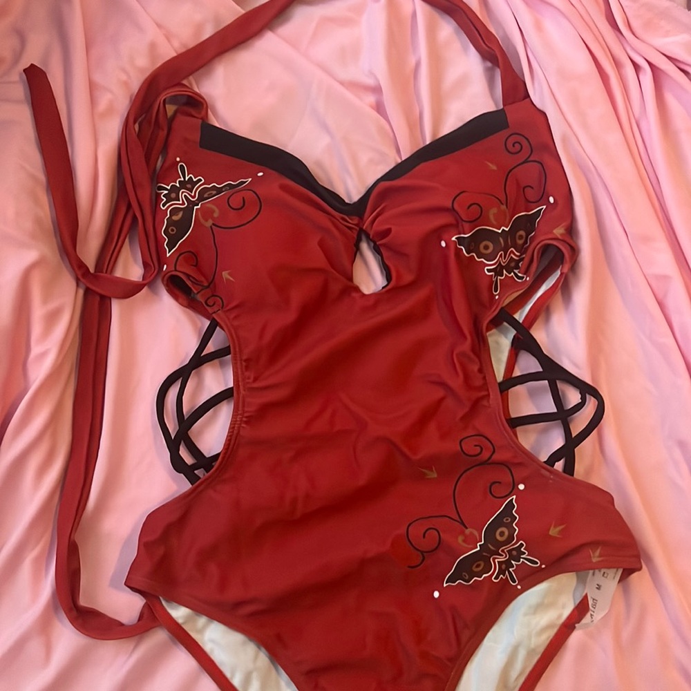 Resident Evil Ada Cosplay Swimsuit S/M